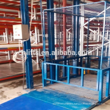 China electric hydraulic vertical cargo freight platform lift elevator for warehouse